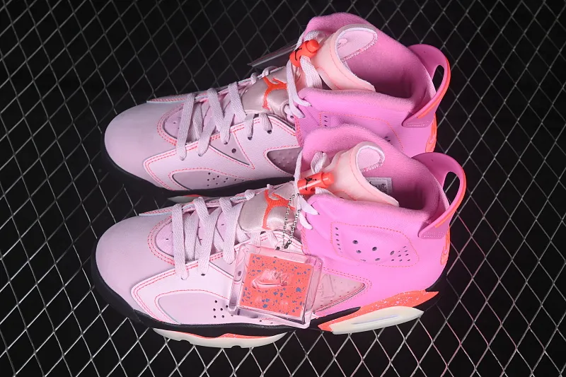 All categories Air Jordan Jordan series basketball shoes Air Jordan 6 OG version Awake NY x Air Jordan 6 "Playful Pink" AJ6 Joe 6 playful pink IQ5706-600